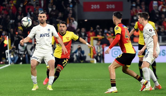 Fenerbahçe'de Serdar Dursun'un çabası yetmedi