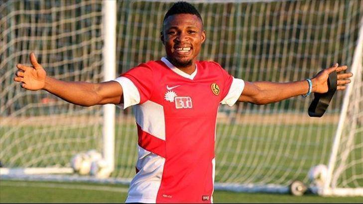 Eskişehirspor'da tek eksik Jerry Akaminko