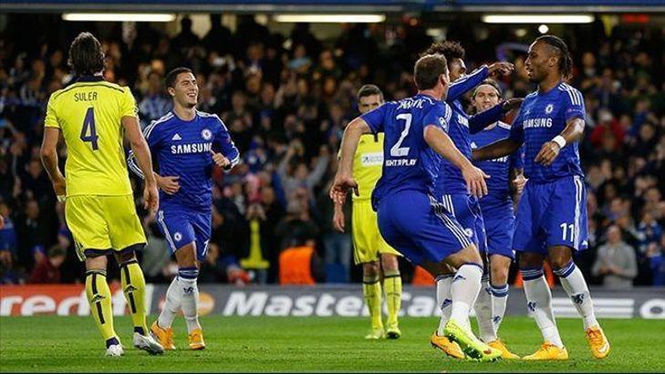 Chelsea - Maribor: 6-0