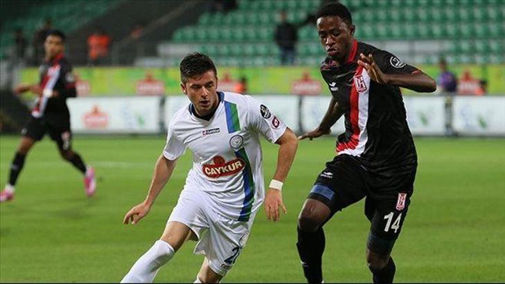 Çaykur Rizespor - Balıkesirspor: 2-2