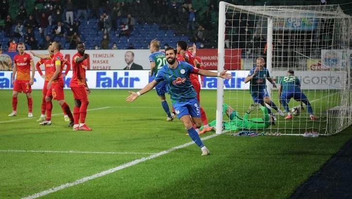 Kayserispor 3 maç sonra kaybetti