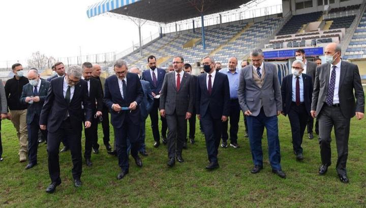 Bakan Kasapoğlu'ndan Kahramanmaraş'a stadyum müjdesi