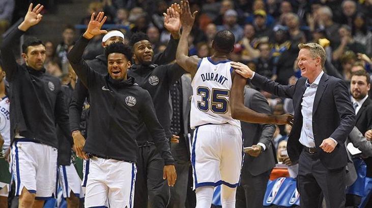 Warriors'ın deplasmanda bileği bükülmüyor
