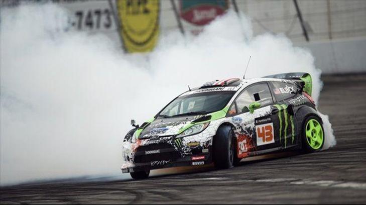 Pistte drift zamanı!
