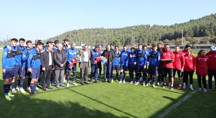 Altınordu'ya Ankaragücü maçı öncesi moral ziyareti