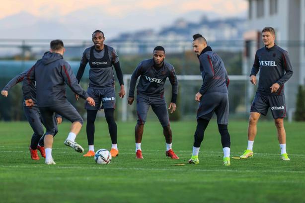 Trabzonspor, Fatih Karagümrük maçı hazırlıklarına devam etti