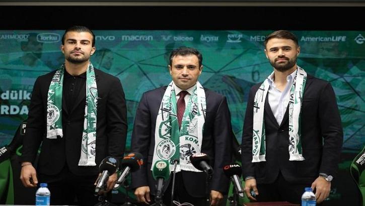Konyaspor 2 futbolcusuyla sözleşme yeniledi