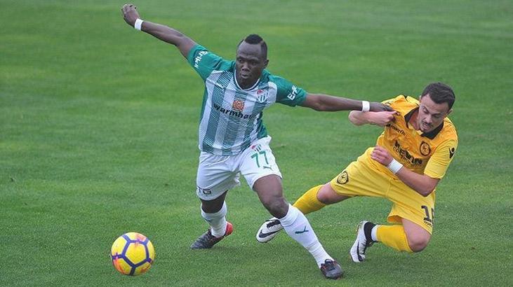 Bursaspor Antalya kampının son hazırlık maçında Kukesi'ye yenildi