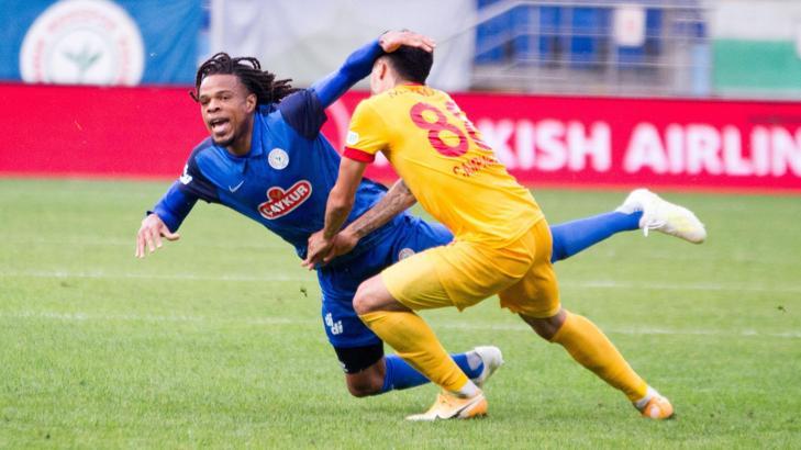 Rizespor ile Kayserispor 25. randevuda