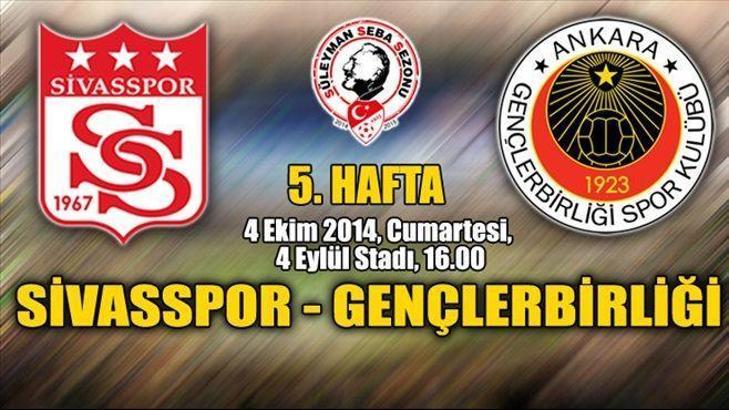 Sivas'ın konuğu Gençlerbirliği