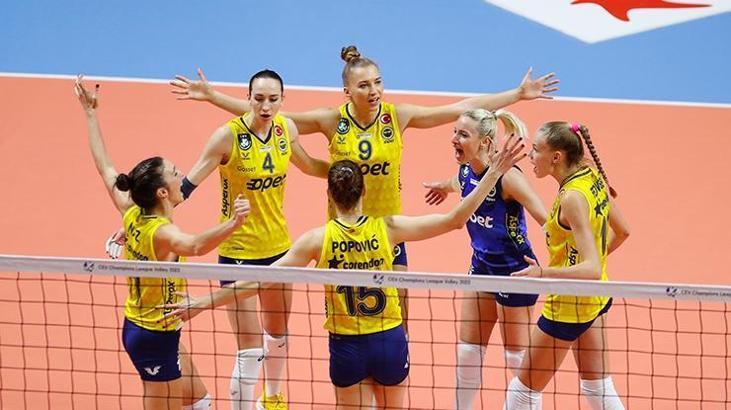 Fenerbahçe Opet-Dinamo-Ak Bars Kazan maç sonucu: 3-2