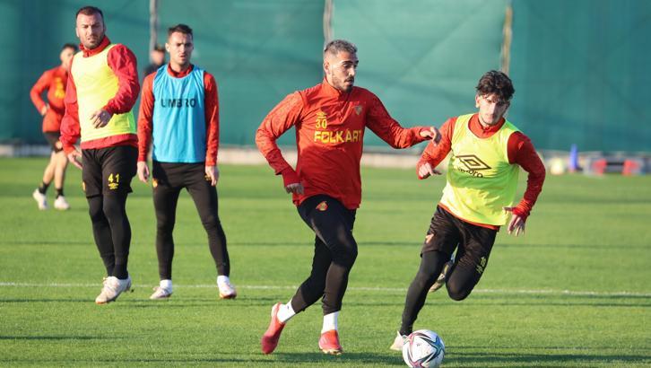 Göztepe, Fenerbahçe maçı hazırlıklarına devam etti