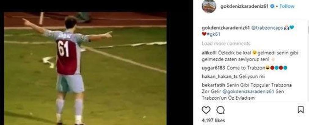 Gökdeniz Karadeniz heyecanı! 'Come to...'