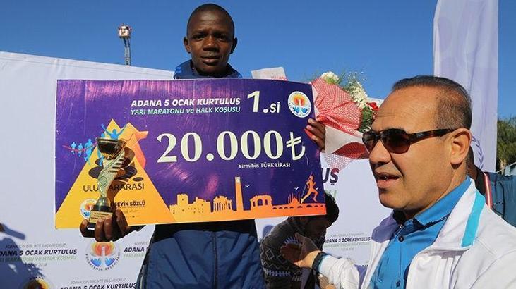 Adana'da yarı maraton heyecanı yaşandı