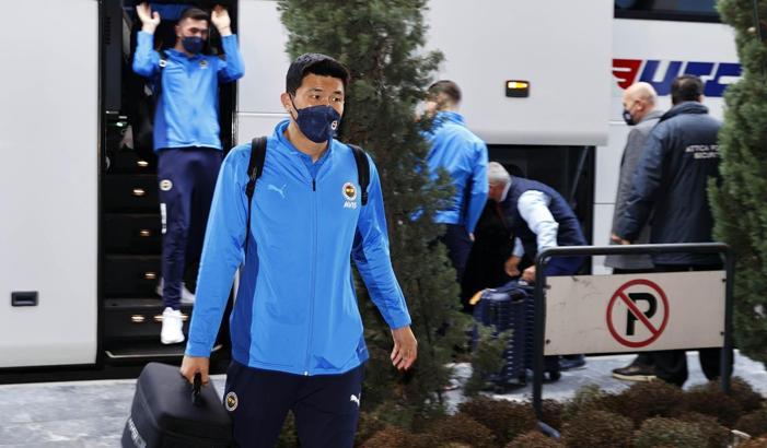 Fenerbahçe, Olympiakos maçı için Atina'da