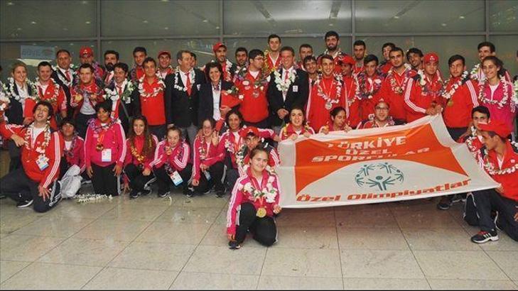 35 kahraman 31 madalya ile döndü