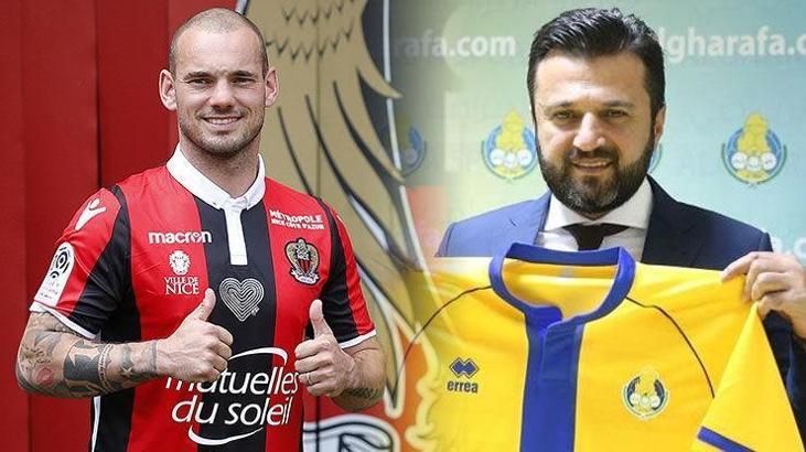 Sneijder Bülent Uygun'un takımı Al Gharafa'ya transfer oluyor