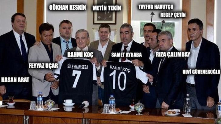 Efsane kadro, Baba Kartal'ın huzurunda