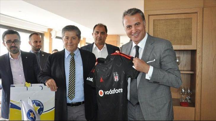 Beşiktaş'tan dostluk yemeği