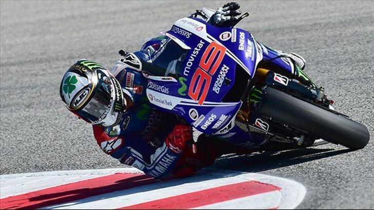 Misano'da ilk sıra Jorge Lorenzo'nun