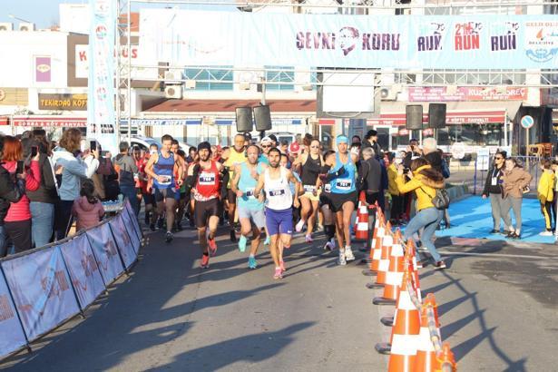 Gelibolu'da Şevki Koru anısına koşu düzenlendi