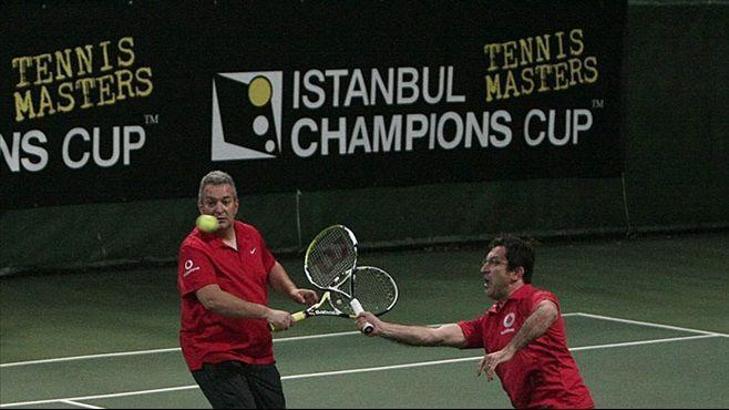 Şirketler arası rekabet 3. senesinde İstanbul Champions Cup Tenis Turnuvası'nda