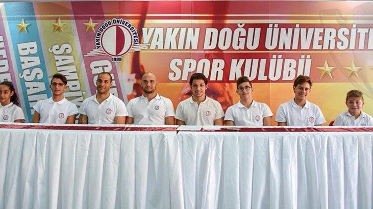 Yakın Doğu Üniversitesi yüzücüleri 2017 yılına damga vurdu