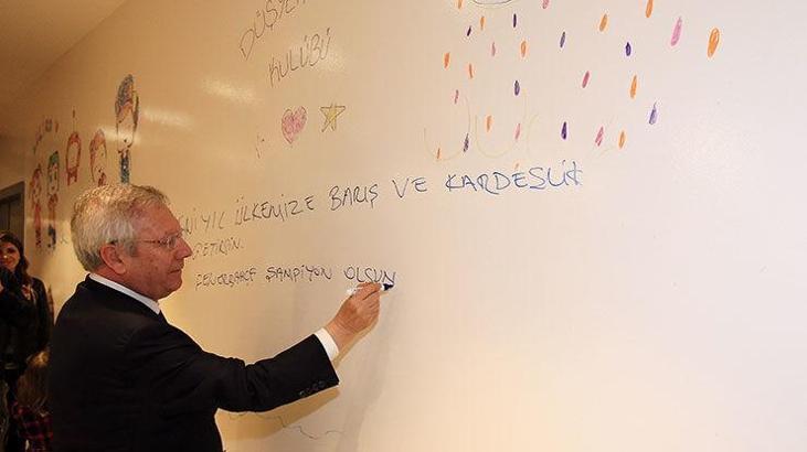 Aziz Yıldırım: Buraya herkes gelsin, Galatasaraylısı da gelsin