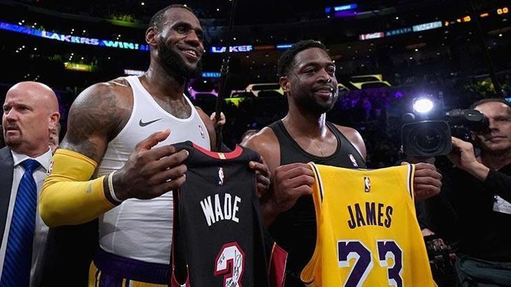 LeBron James ve Dwyane Wade'den son bir dans!