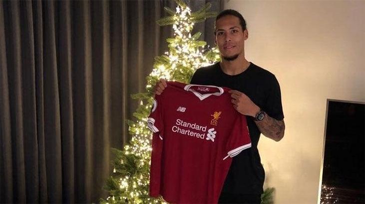 Van Dijk resmen Liverpool'da