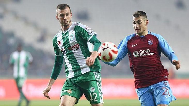 Konyaspor-Trabzonspor maç sonucu: 1-0