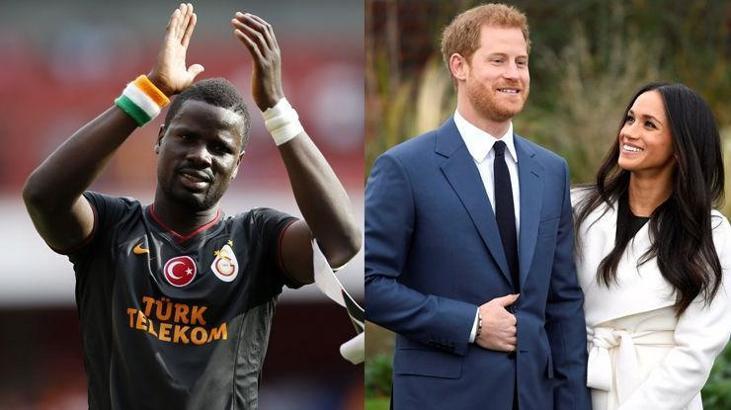 Eboue, Prens Harry'den güç almış