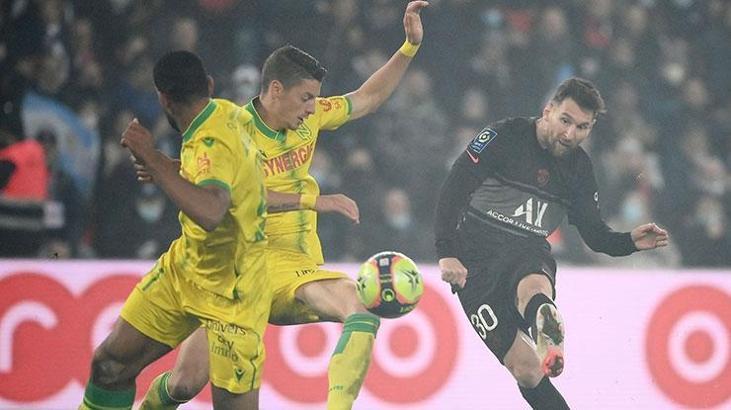Lionel Messi, Ligue 1'de siftahı yaptı! PSG-Nantes maç sonucu: 3-1