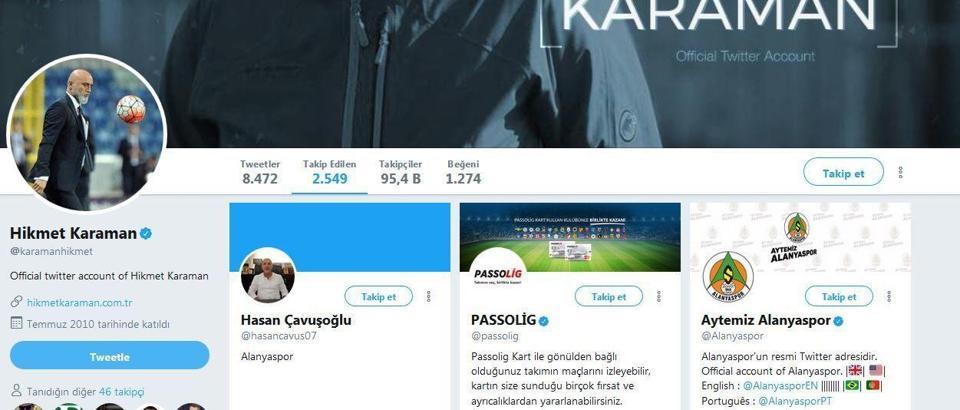 Hikmet Karaman Aytemiz Alanyaspor'u takibe aldı