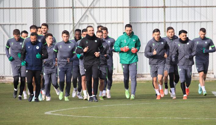 Konyaspor, Çaykur Rizespor maçı hazırlıklarını tamamladı