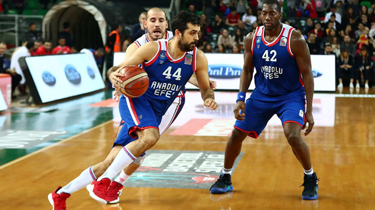 Bahçeşehir Koleji - Anadolu Efes maç sonucu: 81-87