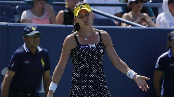ABD Açık'ta ilk sürpriz Radwanska