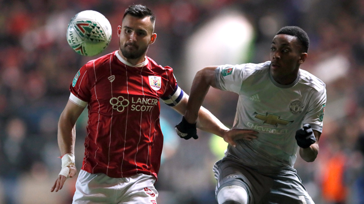 Bristol City-Manchester United maç sonucu: 2-1