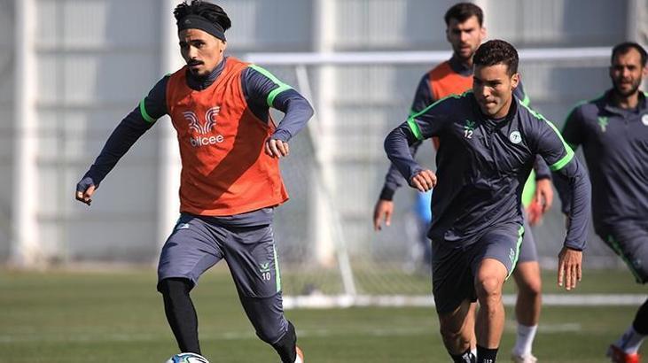 Konyaspor, Çaykur Rizespor maçı hazırlıklarını sürdürdü