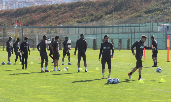 Trabzonspor, Gaziantep FK maçı hazırlıklarını sürdürüyor