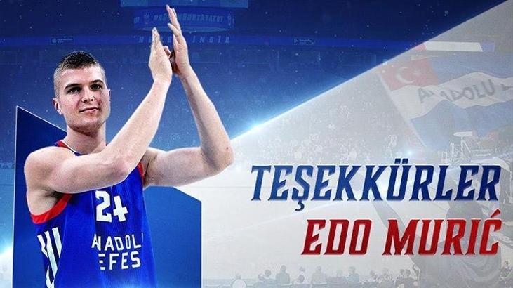 Anadolu Efes, Edo Muric ile yollarını ayırdı