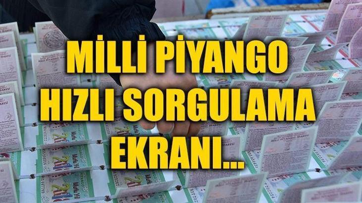 Büyük ikramiye hangi ile çıktı? Milli Piyango hangi ile çıktı? MPI bilet sorgulama ekranı 2017