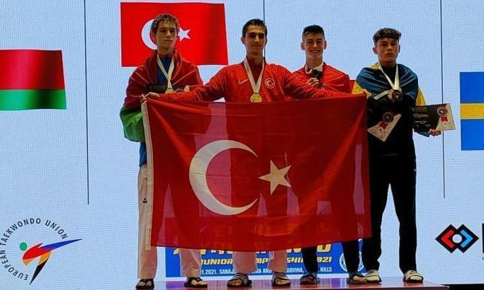 Ömer Faruk Dayıoğlu'ndan altın, Rahmet Baran Şimşek'ten gümüş madalya