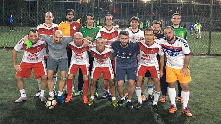 Güneş Sigorta ve Fanatik'ten dostluk maçı