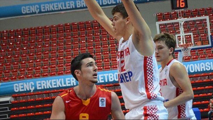 Hırvatistan yarı finalde: 80-55