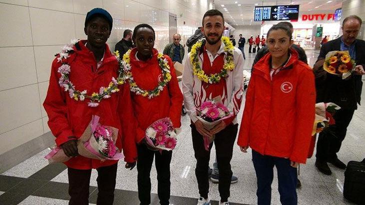 Türkiye Atletizm Kros Milli Takımı yurda döndü