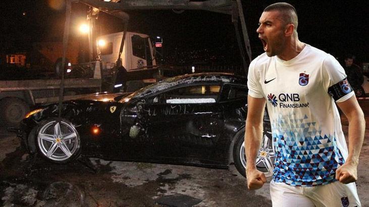 Son dakika!.. Ferrari ile takla atan Burak Yılmaz'ın ilk ifadesi