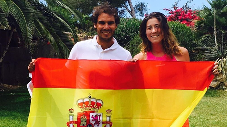 2017'nin en iyileri Rafael Nadal ve Garbine Muguruza