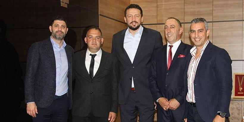 KKTC Basketbol Federasyonundan TBF'ye ziyaret