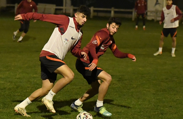 Ümit Milli Takım, Belçika maçının hazırlıklarına devam ediyor